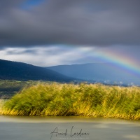 Arc-en-ciel sur le Jura