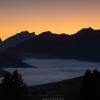 Brouillard sur l'Hongrin