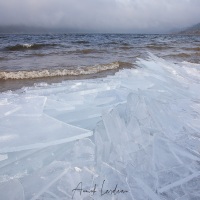 Bise sur le lac de Joux