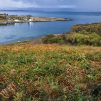 Paysage sur l'ile de Jura