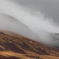 Temps nuageux sur l'ile de Jura