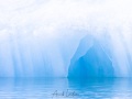 Glace bleue