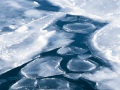 Glace flottante