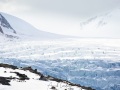 Jeux de lumière sur le glacier