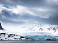 Jeux de lumière sur le glacier