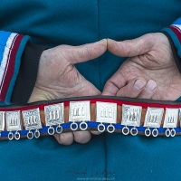 Détail de la ceinture Sami