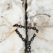Hôtel de glace: détail d'une porte
