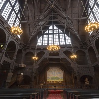 Intérieur de l'église de Kiruna