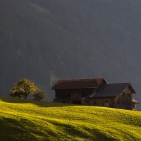 Ferme d'altitude dans le Pays d'en Haut