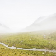 Grisons: Col de l'Albula sous le brouillard