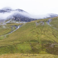 Grisons: Col de l'Albula sous le brouillard