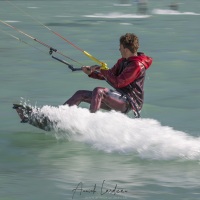 Grisons: Sport aquatique sur le lac de Silvaplana