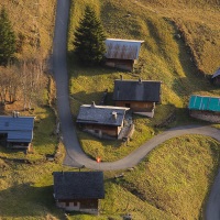 Hameau de montagne, Alpes vaudoises