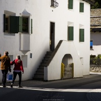 Grisons: Scène de rue, Sils-Maria