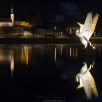 Paysage nocturne, Le Pont