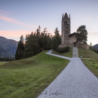 Grisons: Une des églises de Celerina