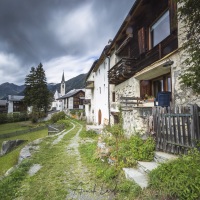 Grisons: Village de Guarda