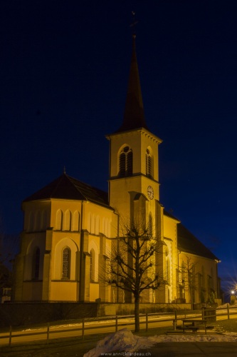 Eglise d'un village fribourgeois