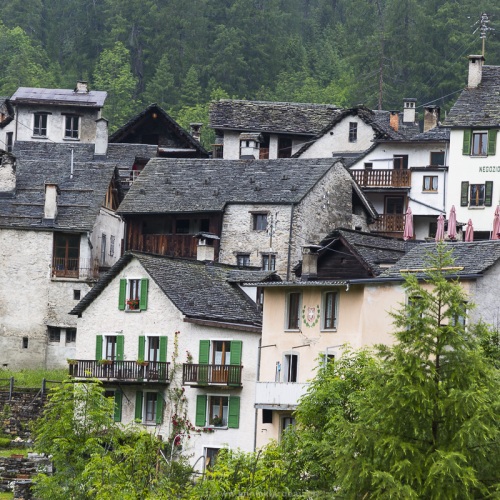 Village de Fusio, Tessin