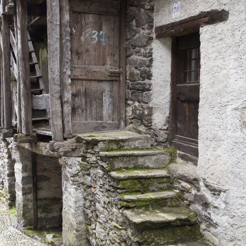 Village  de Prato-Sornico, Tessin