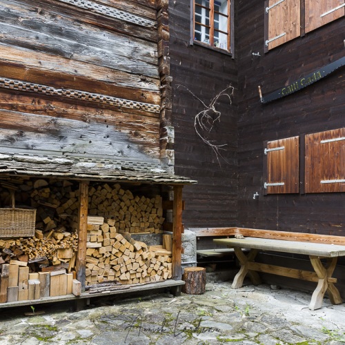 Village de Geschinen, Haut-Valais