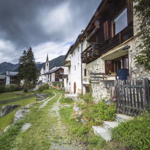 Grisons: Village de Guarda