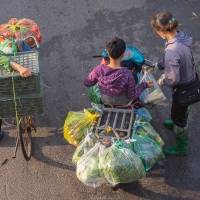 Hanoi: marché de Chợ Long Biên