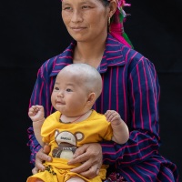 Maman et son bébé