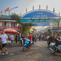 Hanoi: marché de Chợ Long Biên