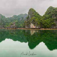 Baie de Ha Long. panorama