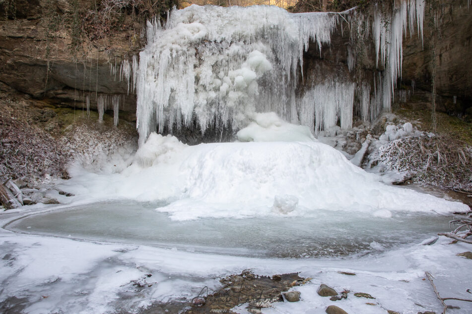 Cascade de glace